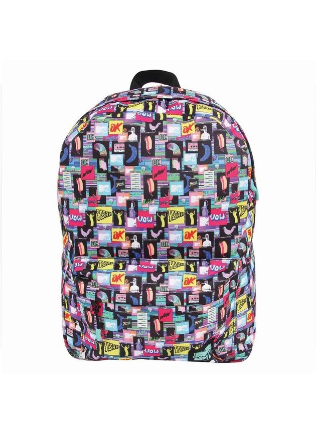 mochila feminina dmw mtv estampada