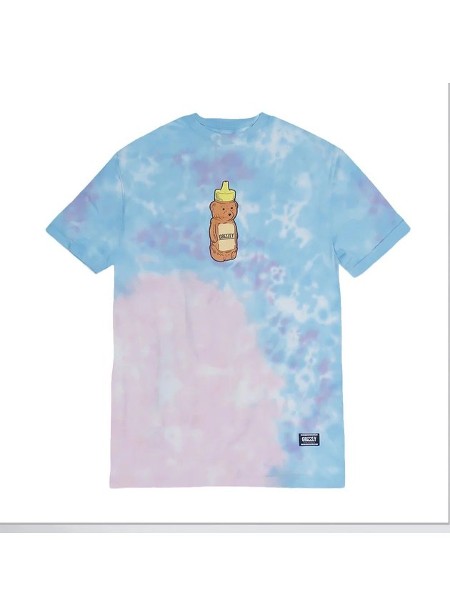 Camiseta Grizzly Griptape Maple Syrup Tie Dye Tee   Tye Dye   hyped 91