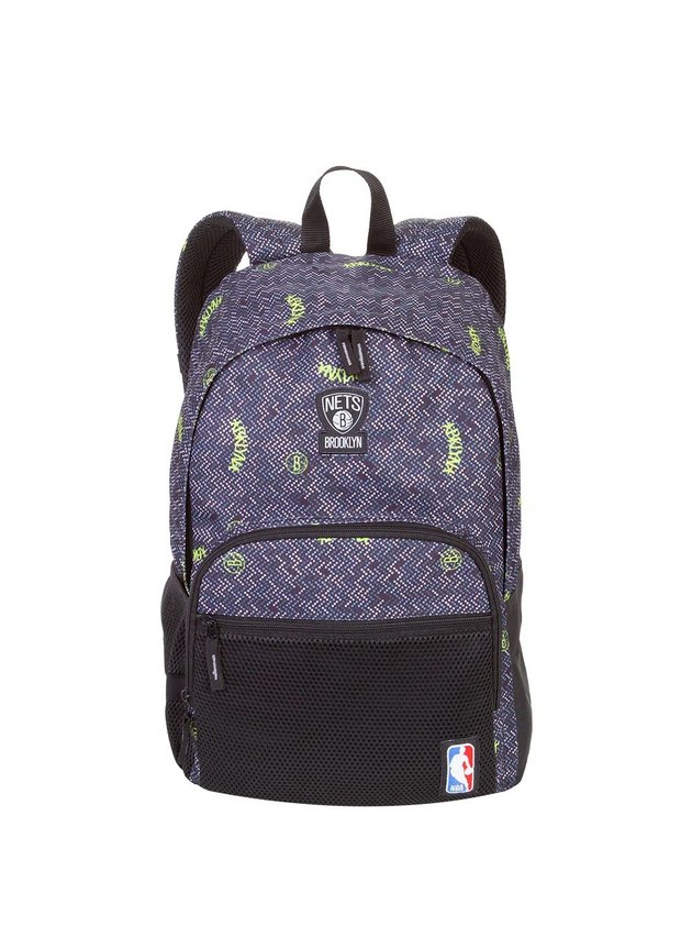 Mochila Grande NBA Brooklyn Nets Legend   Preto   hyped 91  9