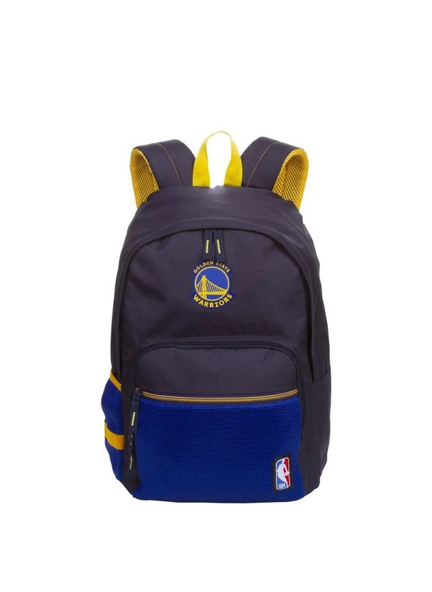 mochila nba golden state warriors legend sestini azul amarelo hyped 91 3