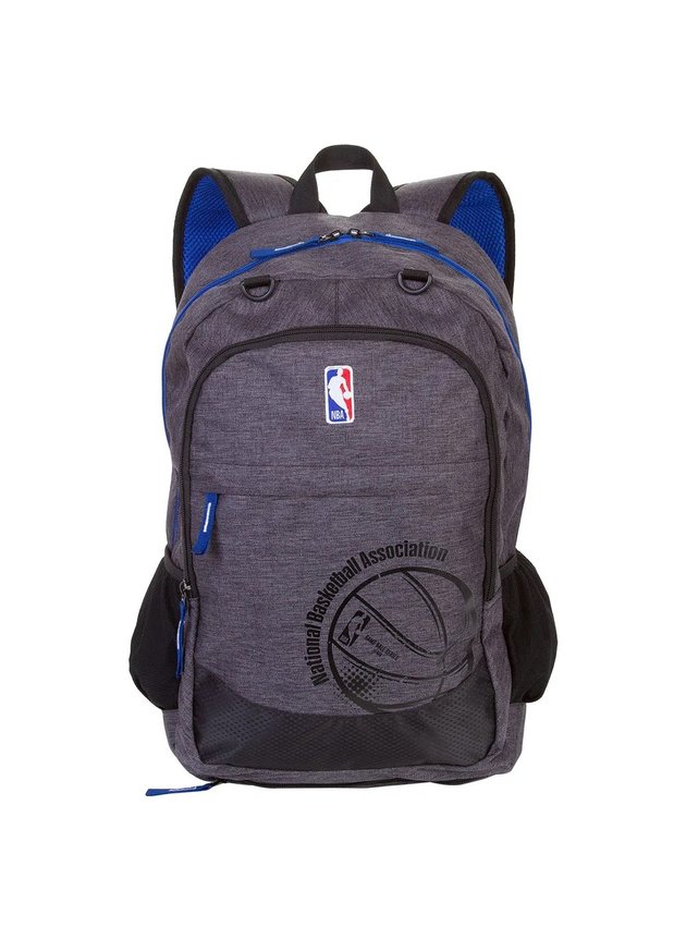 mochila grande nba para bola de basquete performace cinza hyped 91 10