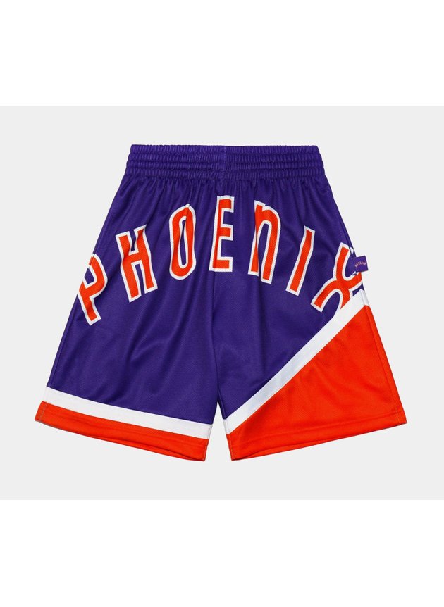 bermuda mitchell ness nba phoenix suns big face 2 0 roxo laranja hyped 91