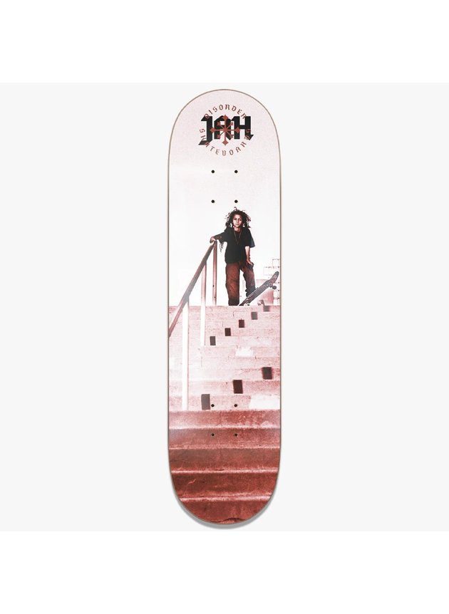 Shape De Skate Disorder JAH Hard Maple   Branco   8   hyped 91jpg