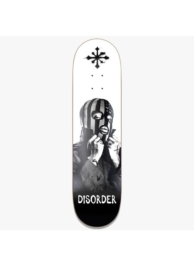 Shape De Skate Disorder Smooth Criminal Hard Maple   Branco   8   hyped 91jpg