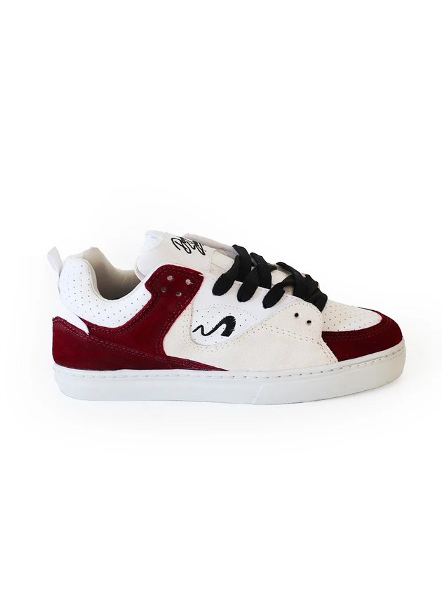 tenis tesla fusion pro model daniel silva wine bege vermelho hyped 91