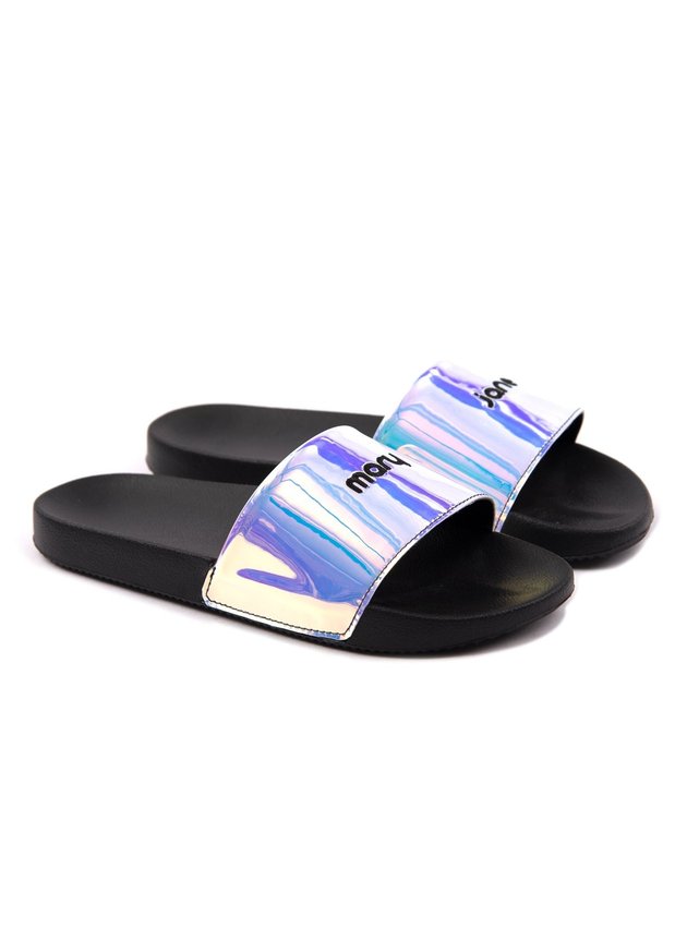 chinelo slide mary jane candy paper feminino preto hyped 91