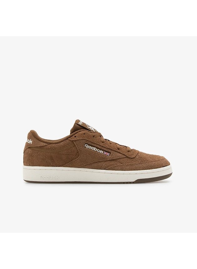 tenis reebok club c 85 unissex marrom hyped 91