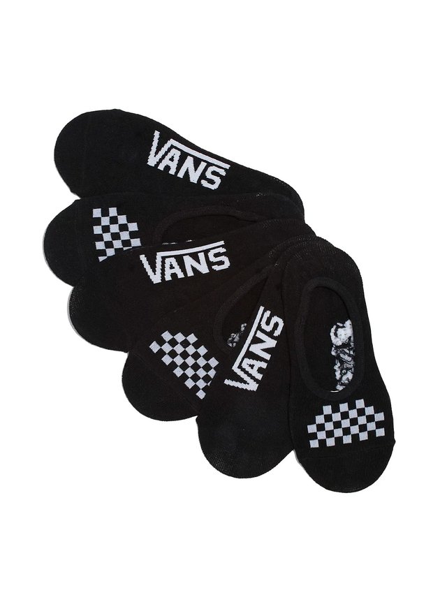 meia vans classic canoodles black white hyped 91 copia