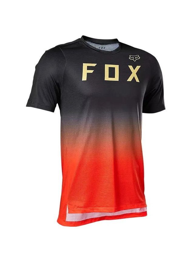 camisa fox bike flexair ss vermelho hyped 91
