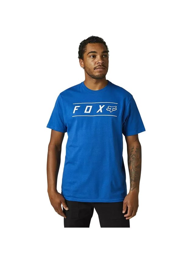 camiseta fox pinnacle ss premium azul hyped 91