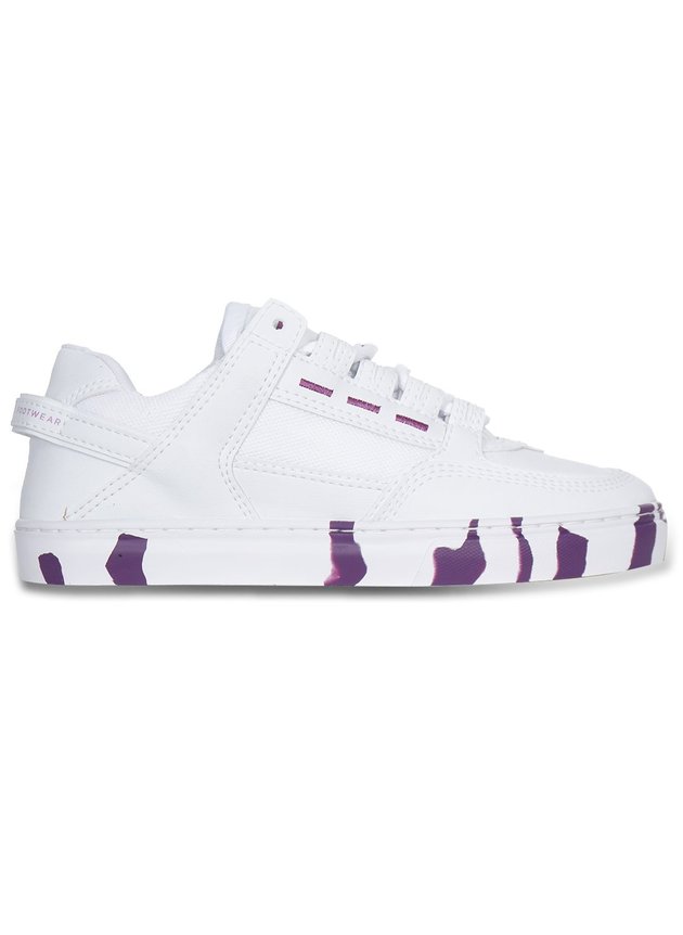 tenis tesla coil white purple mesclado hyped 91