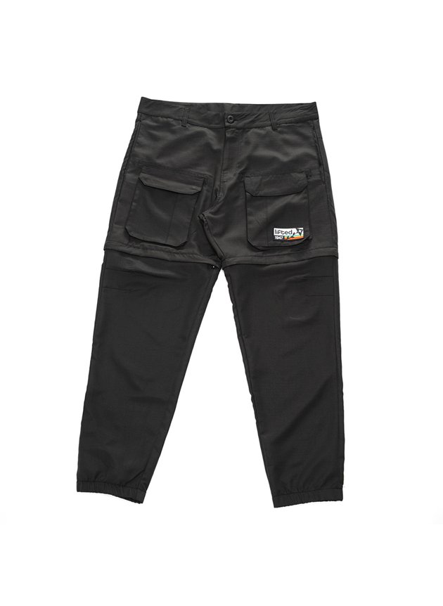 calca lrg especial suv convertable hiking pant preto hyped 91