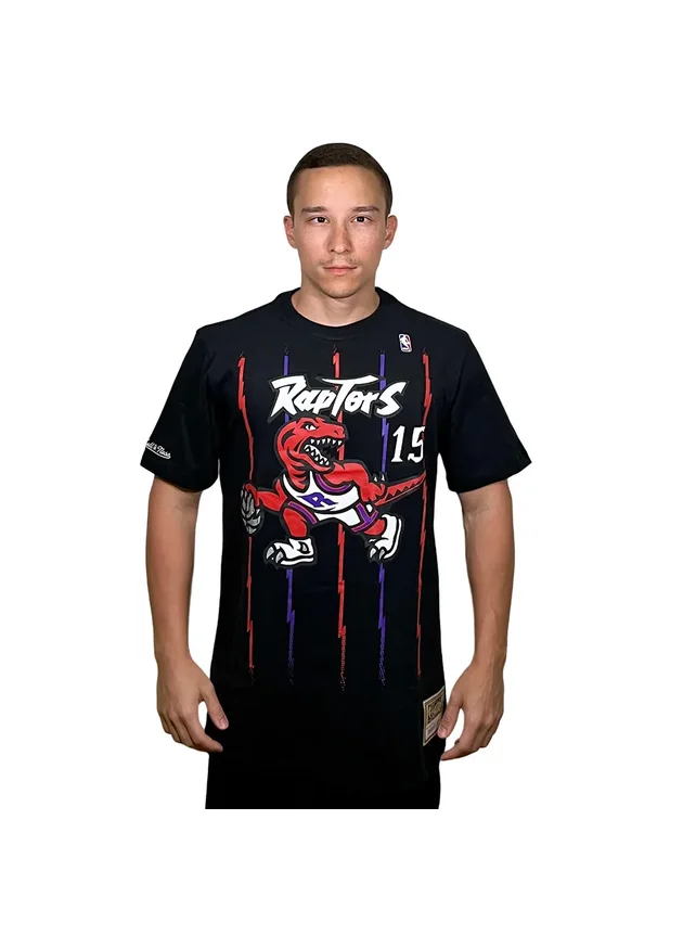 camiseta nba mitchell ness toronto raptors carter hyped 91